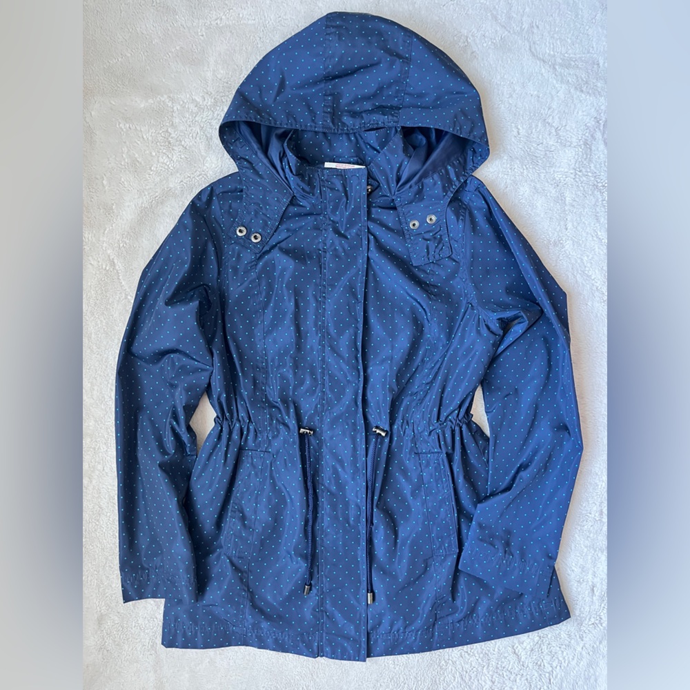 Women's Blue Hooded Jacket